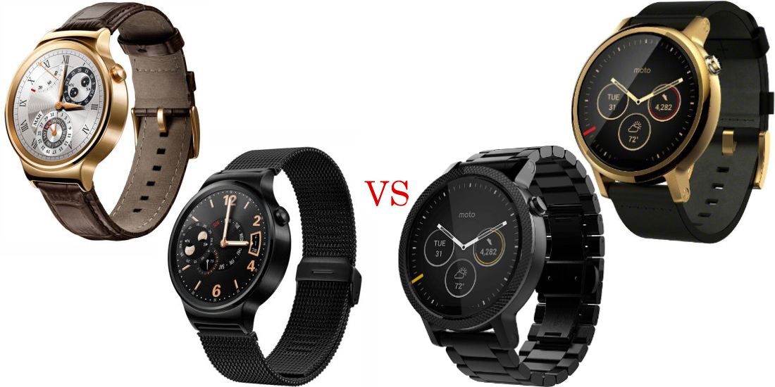 Huawei Watch versus Moto 360 (2015) 4